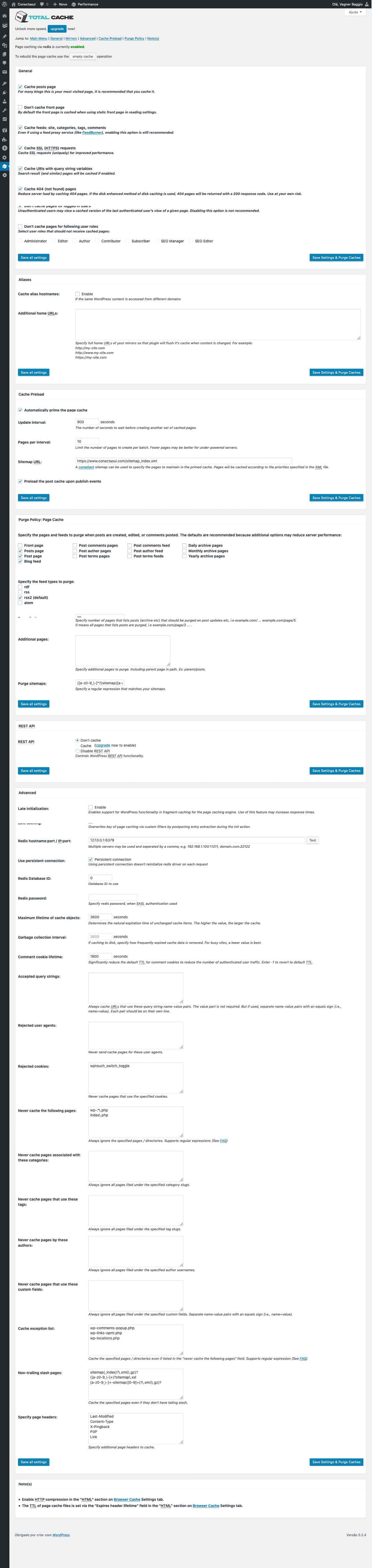 Page Cache - W3 Total Cache