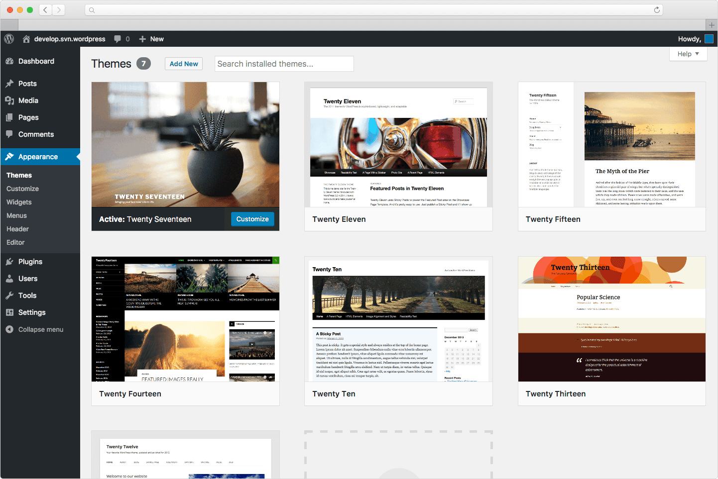 Blog WordPress